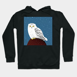 Snowy owl Hoodie